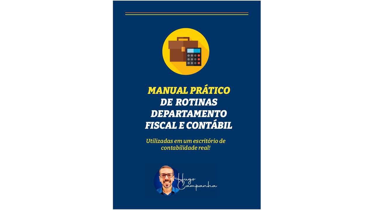 Manual Prático de Rotinas Departamento Fiscal e Contábil